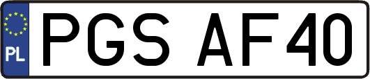 PGSAF40