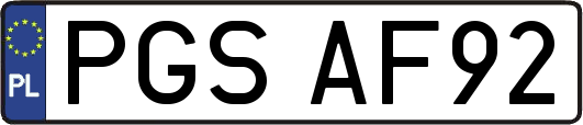 PGSAF92