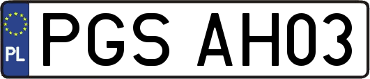 PGSAH03