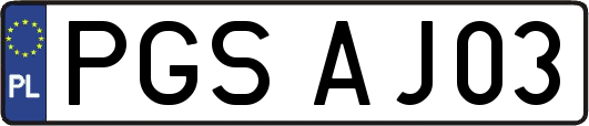 PGSAJ03