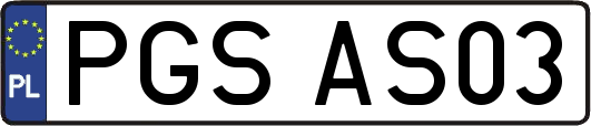 PGSAS03