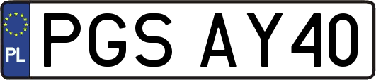 PGSAY40