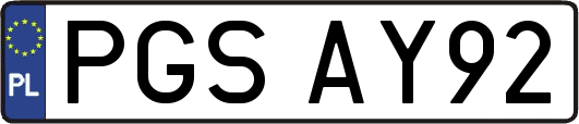 PGSAY92