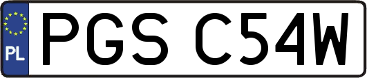 PGSC54W