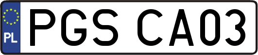 PGSCA03