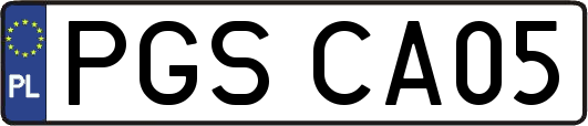 PGSCA05