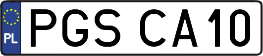 PGSCA10