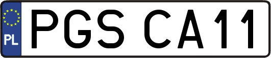 PGSCA11