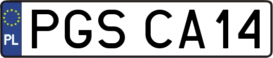 PGSCA14