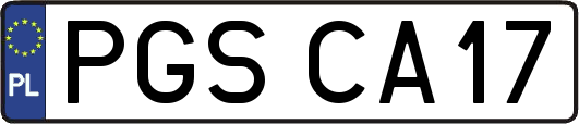 PGSCA17