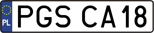 PGSCA18