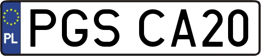 PGSCA20