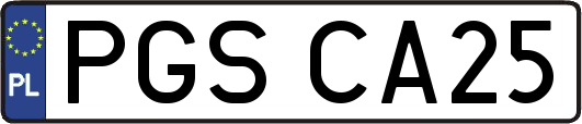 PGSCA25