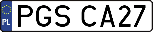 PGSCA27
