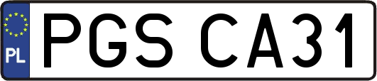 PGSCA31