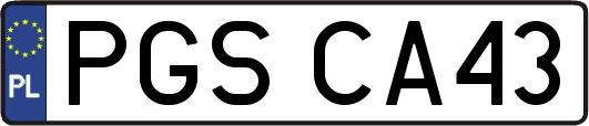 PGSCA43