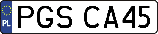 PGSCA45