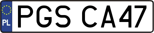 PGSCA47