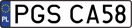 PGSCA58