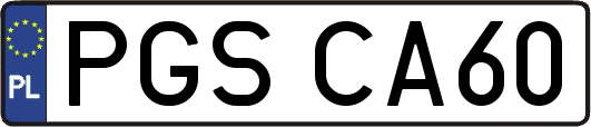 PGSCA60