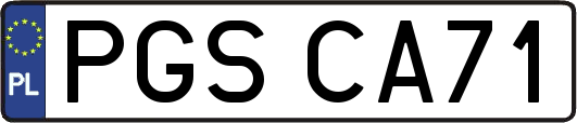 PGSCA71
