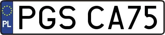 PGSCA75