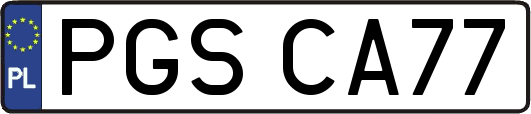 PGSCA77