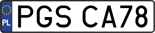 PGSCA78