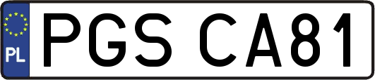 PGSCA81