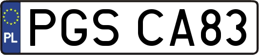 PGSCA83