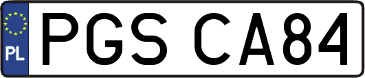 PGSCA84