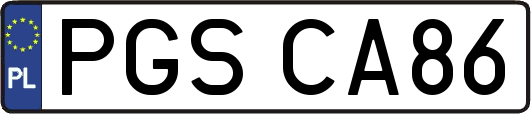 PGSCA86