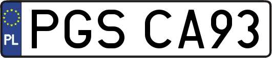 PGSCA93