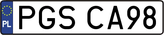 PGSCA98