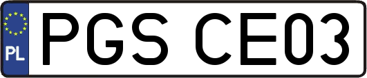 PGSCE03