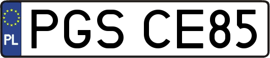 PGSCE85