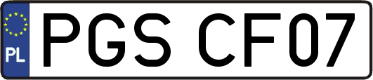 PGSCF07