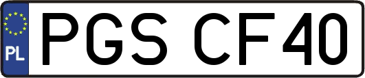PGSCF40