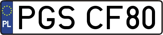 PGSCF80