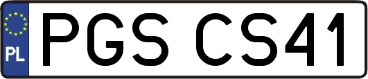 PGSCS41