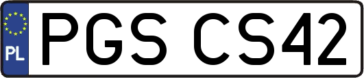 PGSCS42