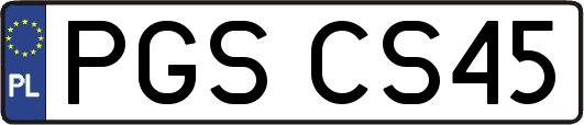 PGSCS45