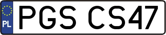 PGSCS47