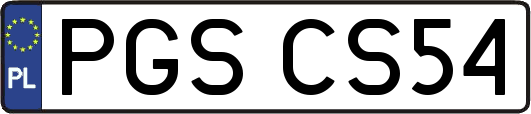 PGSCS54