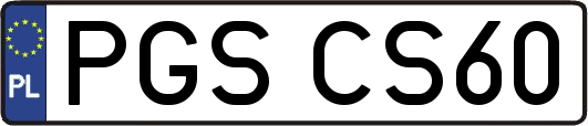 PGSCS60