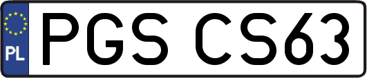 PGSCS63
