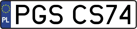 PGSCS74