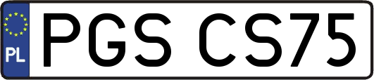 PGSCS75