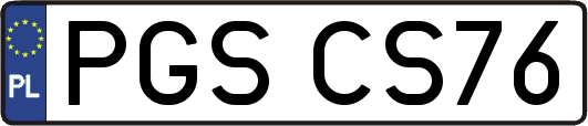 PGSCS76