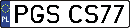 PGSCS77